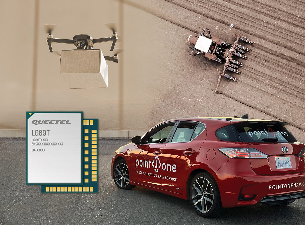 移远携手Point One推出高性价比、易用的小型高精度定位模组